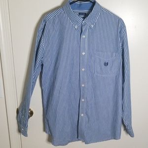 Chaps easy care button down shit